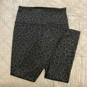 Nike leopard print dri fit leggings
